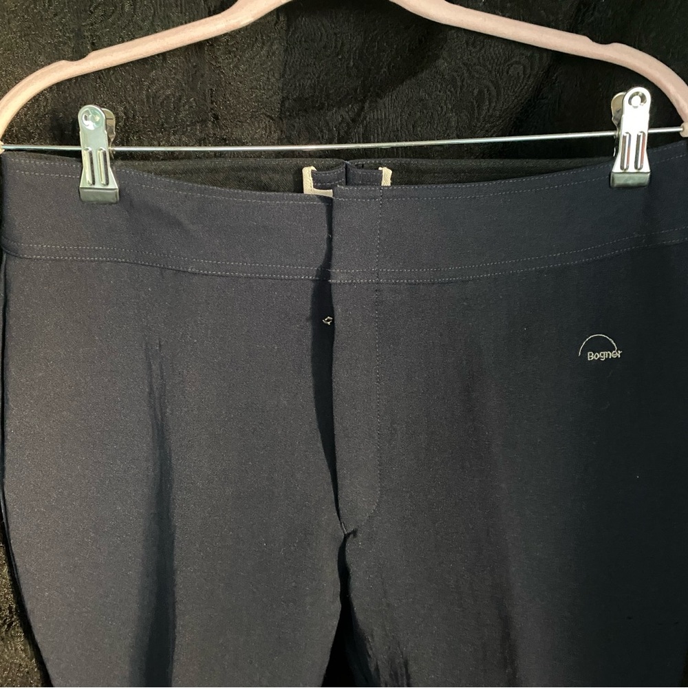 Bogner navy vintage straight leg ski pants